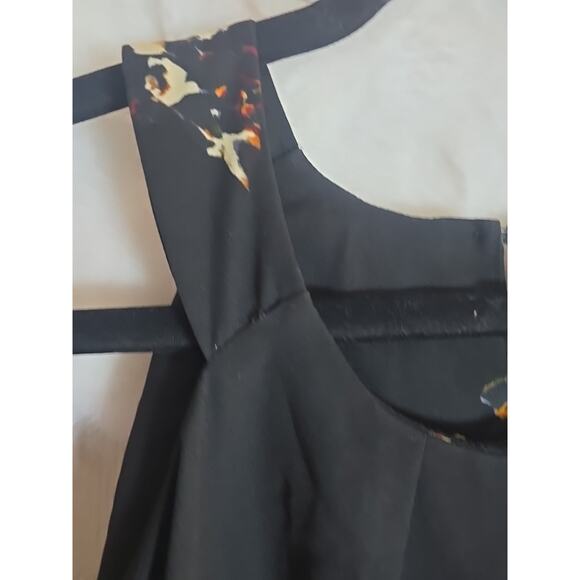 Violet + Claire Plus XL Blouse Blue Floral Chiffon Work Office Business Winter - Picture 4 of 7